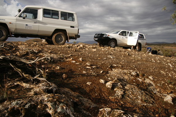 On location in Flinders Ranges : Behind the scenes : Fiona Watson Production