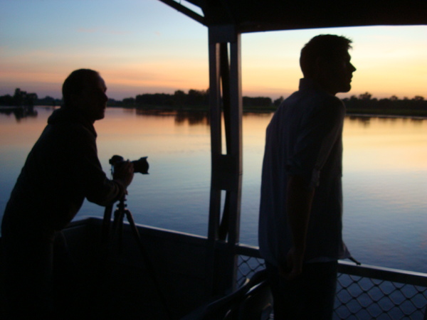 On location with Adam Taylor Photography in Kakadu National Park for Tourism Australia, DDB : Behind the scenes : Fiona Watson Production