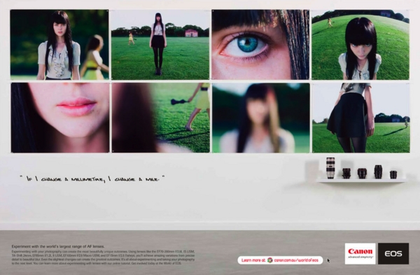 Leo Burnett, Canon, David Knight Photography : Production & Location : Fiona Watson Production