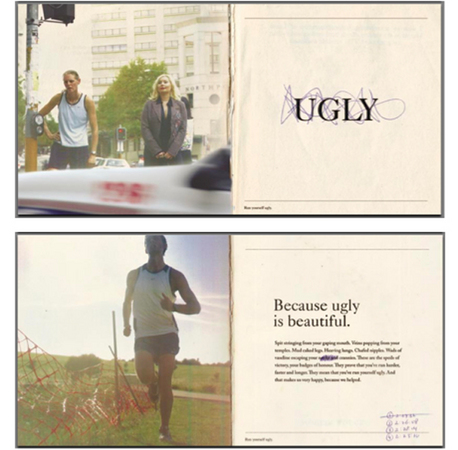 Publicis Mojo, Run yourself Ugly Campaign, Adrian Cook Photography : Casting & Production : Fiona Watson Production