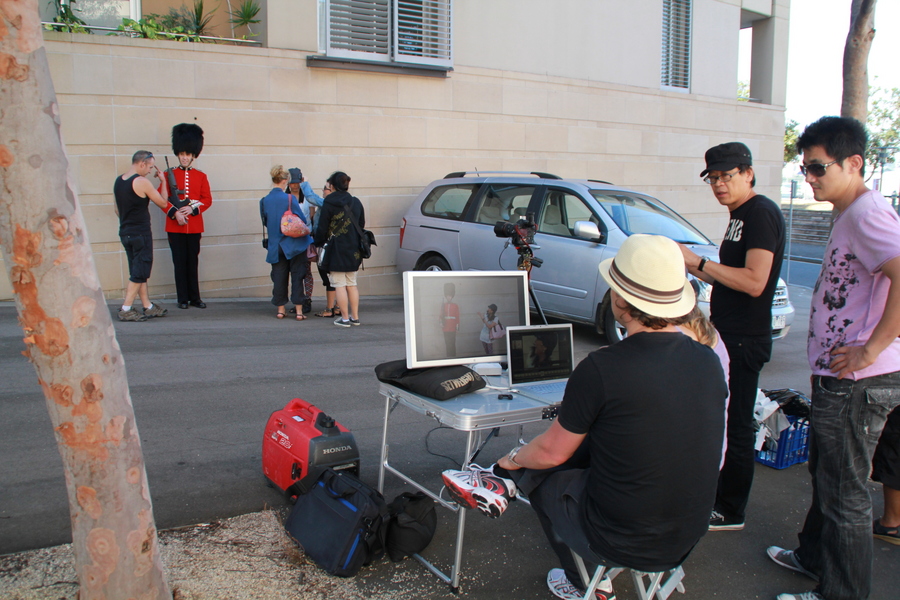 "Education First" shoot : Behind the scenes : Fiona Watson Production